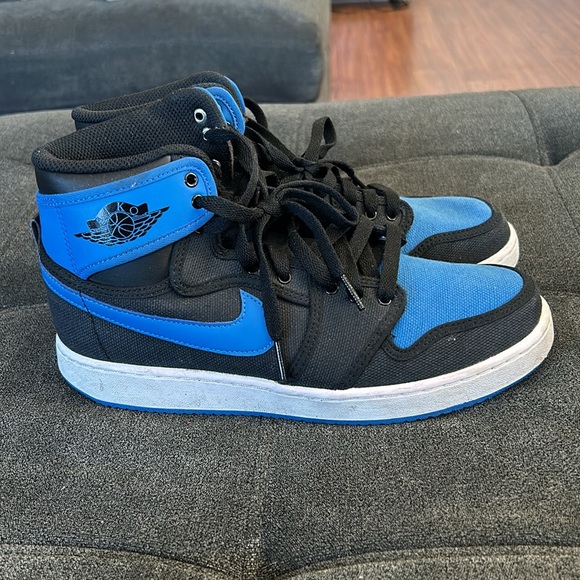 2014 Nike Air Jordan 1 KO royal high size 7.5M/9W Duke colorway - Picture 5 of 8